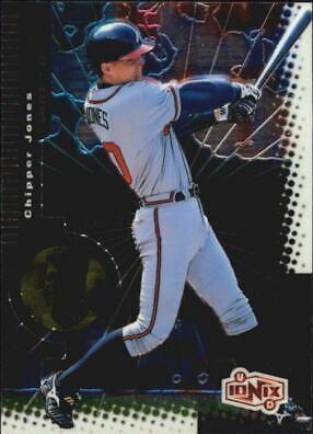 Chipper Jones #5 Baseball Cards 1999 Upper Deck Ionix