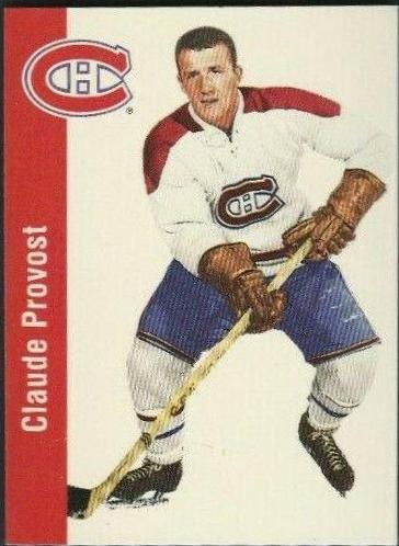 Claude Provost #73 Hockey Cards 1994 Parkhurst Missing Link