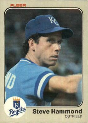 Steve Hammond #114 Baseball Cards 1983 Fleer