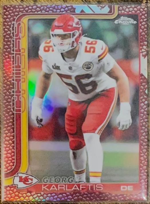 2025 George Karlaftis [Leather] #152