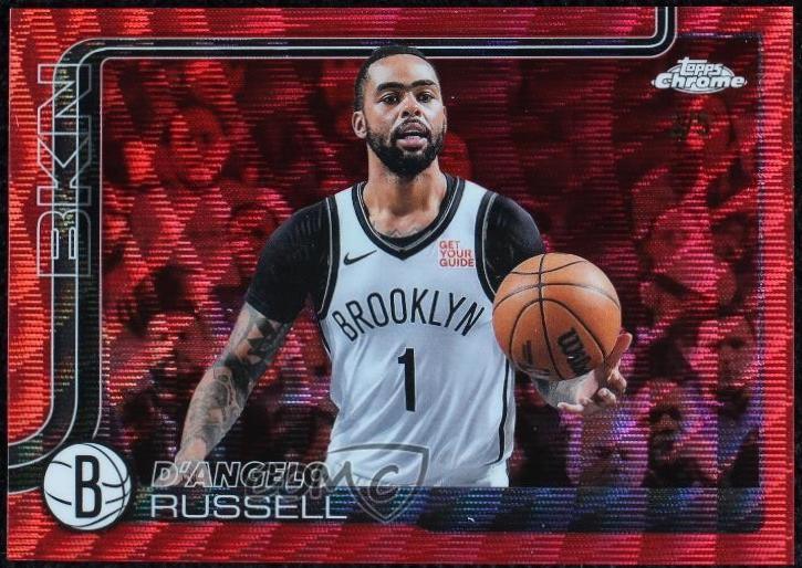 D'Angelo Russell [Red Wave Refractor] #79