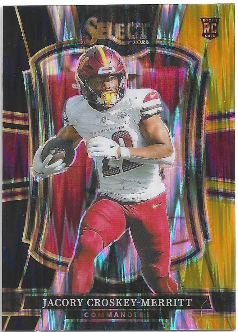 Jacory Croskey-Merritt [Gold Prizm Shock] #188