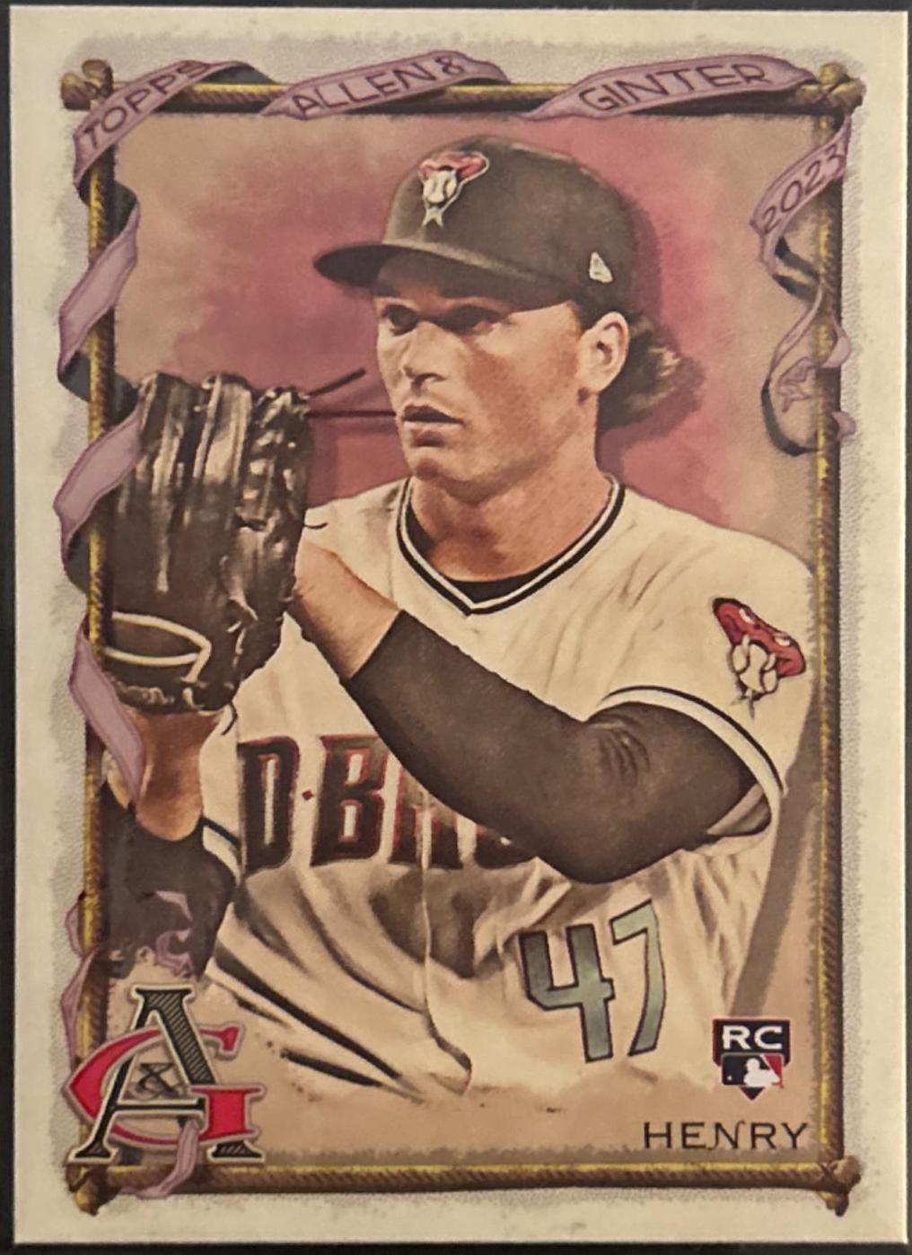 Tommy Henry #59 Baseball Cards 2023 Topps Allen & Ginter