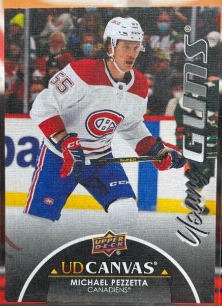 Michael Pezzetta #C379 2021-22 Upper Deck Hockey UD Canvas