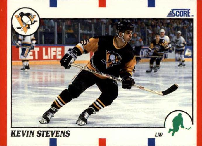 Kevin Stevens #53 Hockey Cards 1990 Score