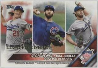 Zack Greinke, Clayton Kershaw, Jake Arrieta