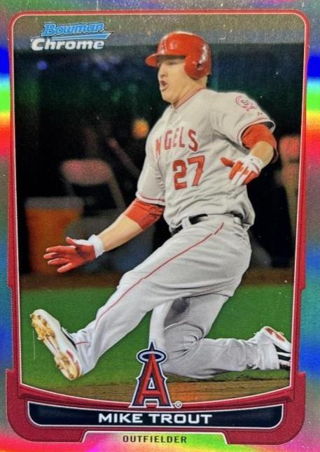 Mike Trout [Refractor] #157 Prices | 2012 Bowman Chrome | Baseball