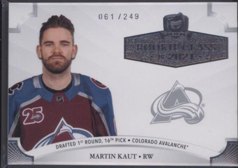 Martin Kaut #2020-MK Hockey Cards 2020 Upper Deck The Cup Rookie Class of 2021