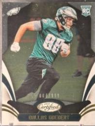 Dallas Goedert #142 2018 Panini Certified Football