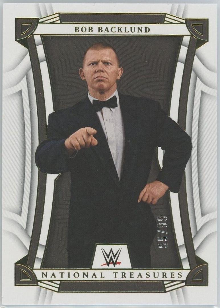 Bob Backlund #14 Wrestling Cards 2023 Panini Chronicles WWE National Treasures