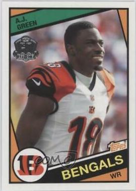 A.J. Green #T60-AG Football Cards 2015 Topps 60th Anniversary