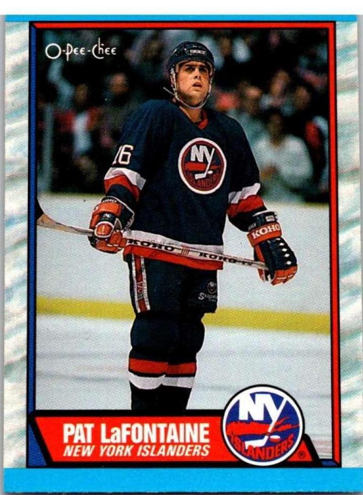 Pat LaFontaine #60 Hockey Cards 1989 O-Pee-Chee