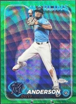 Tim Anderson [Green Wave Refractor] #204