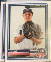 Coy James #31 2023 Panini Stars & Stripes USA Baseball