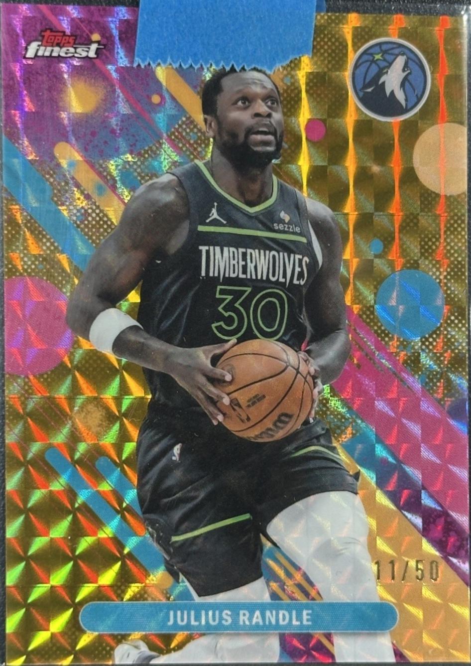Julius Randle [Gold Geometric Refractor] #65