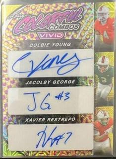 Colbie Young / Jacolby George / Xavier Restrepo