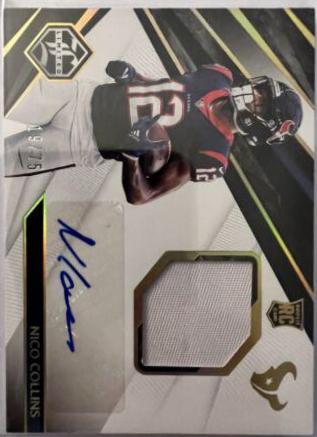 Nico Collins [Patch Autograph Gold Spotlight] #130