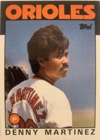 1986 Denny Martinez #416