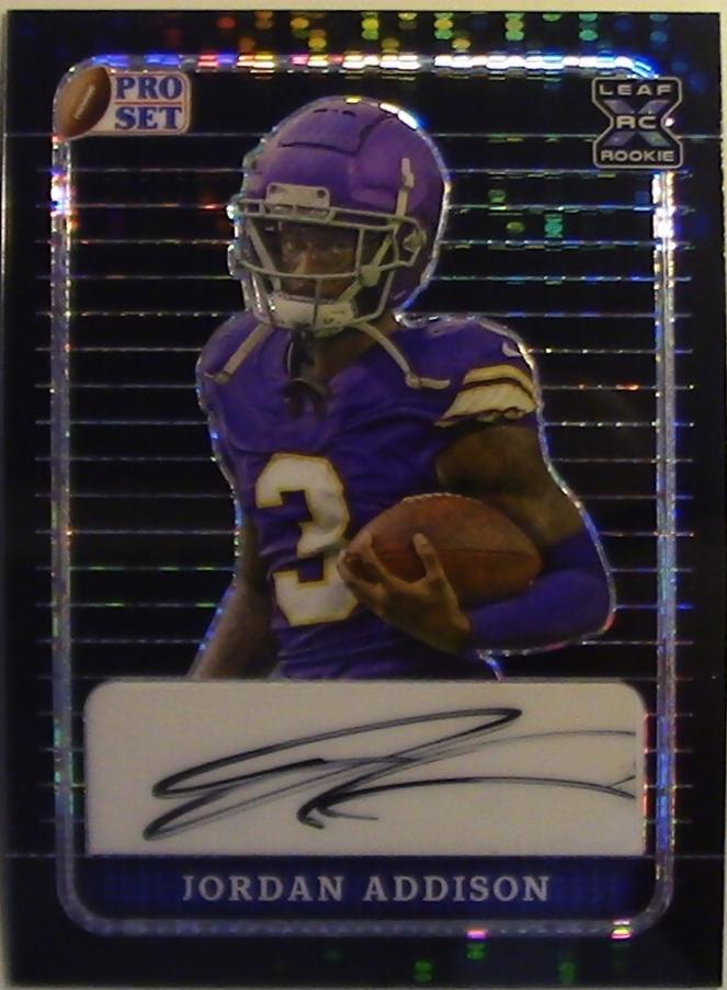 Jordan Addison [Black Pulsar] #PA-JA1