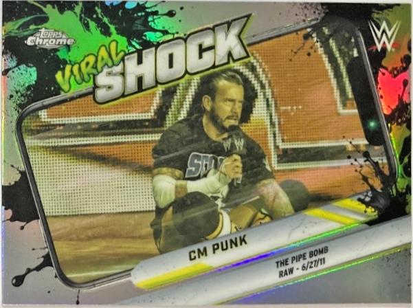 CM Punk [Refractor] #VIR-6