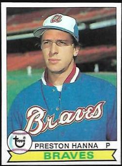 Preston Hanna #296 Baseball Cards 1979 Topps