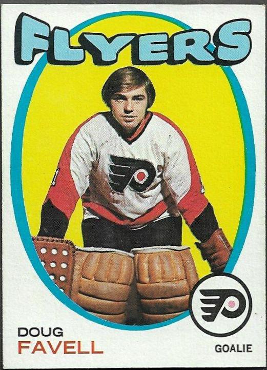 Doug Favell #72 Hockey Cards 1971 Topps