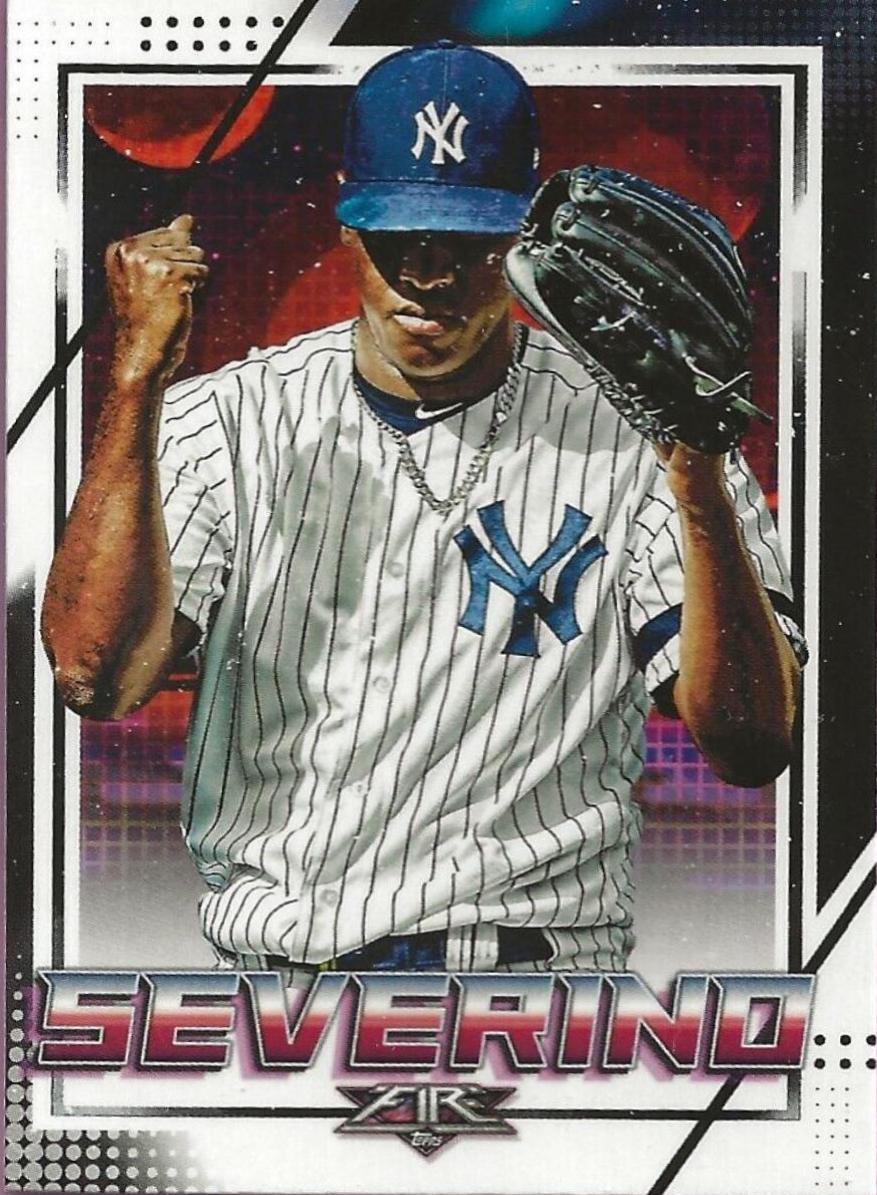 Luis Severino #4 Baseball Cards 2020 Topps Fire