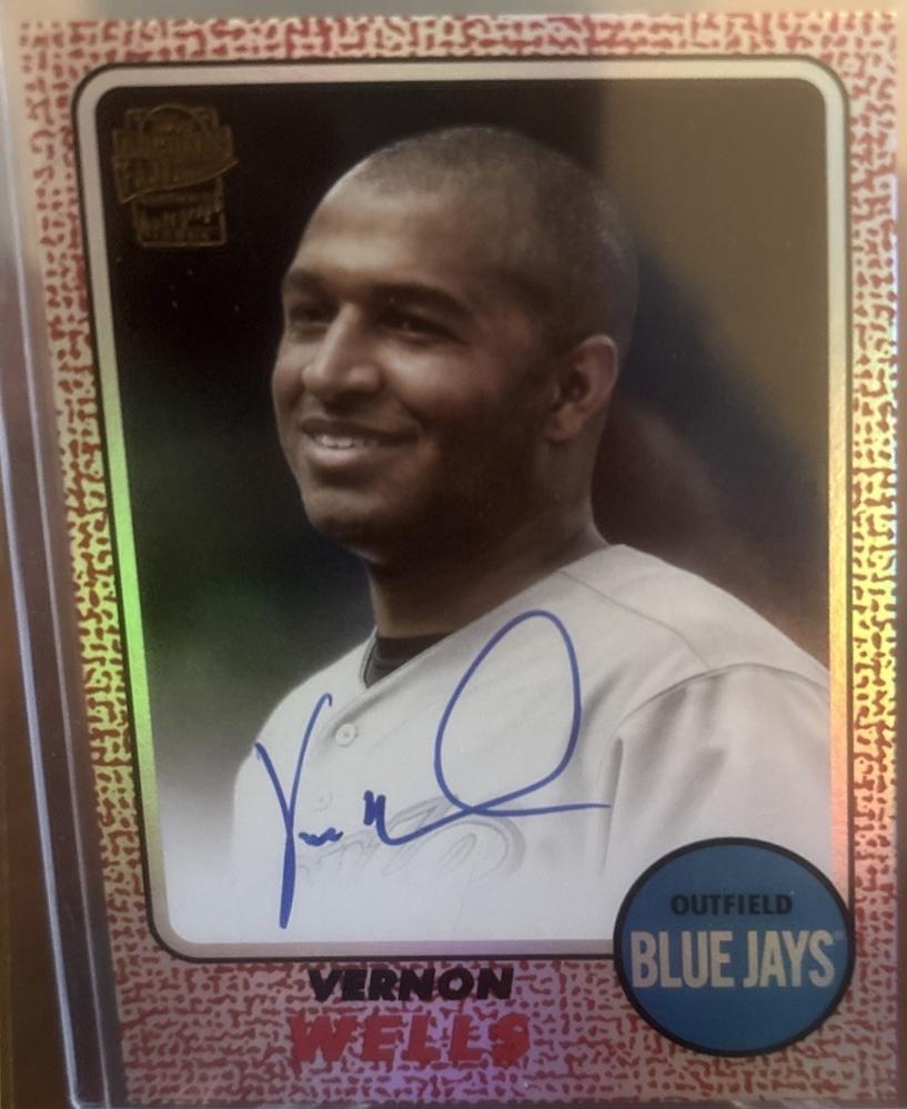Vernon Wells [Red] #68FF-VW