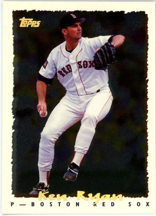 Ken Ryan #45 Baseball Cards 1995 Topps Cyberstats