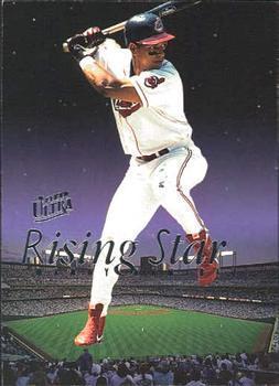 Manny Ramirez #9 Baseball Cards 1996 Ultra Rising Star