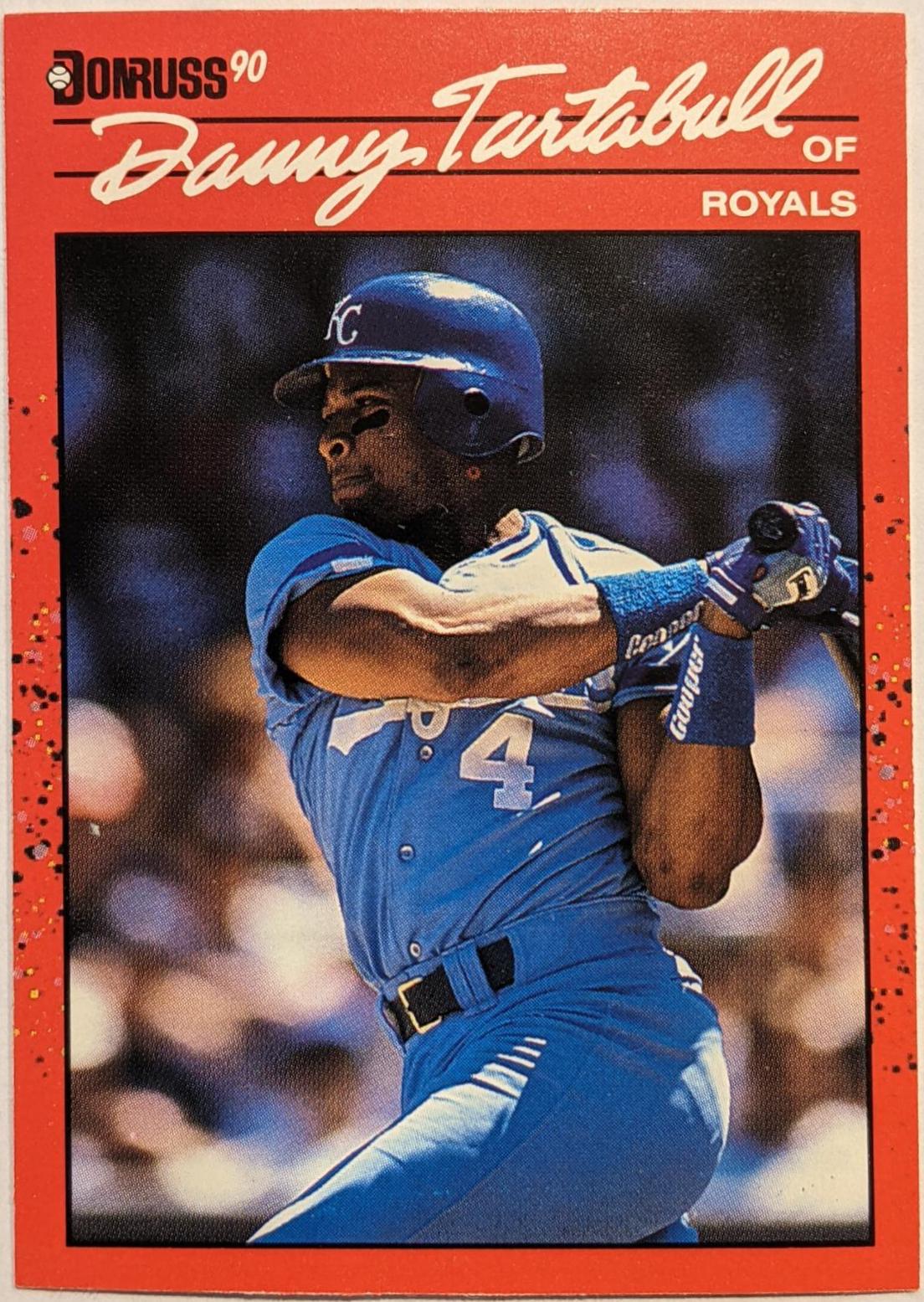 Danny Tartabull #322 Baseball Cards 1990 Donruss