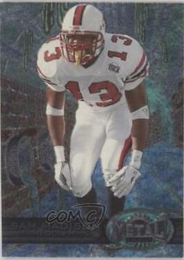 Sam Madison #186 Football Cards 1997 Metal Universe