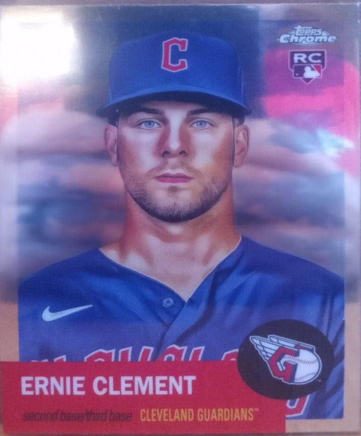 Ernie Clement #151 Baseball Cards 2022 Topps Chrome Platinum Anniversary