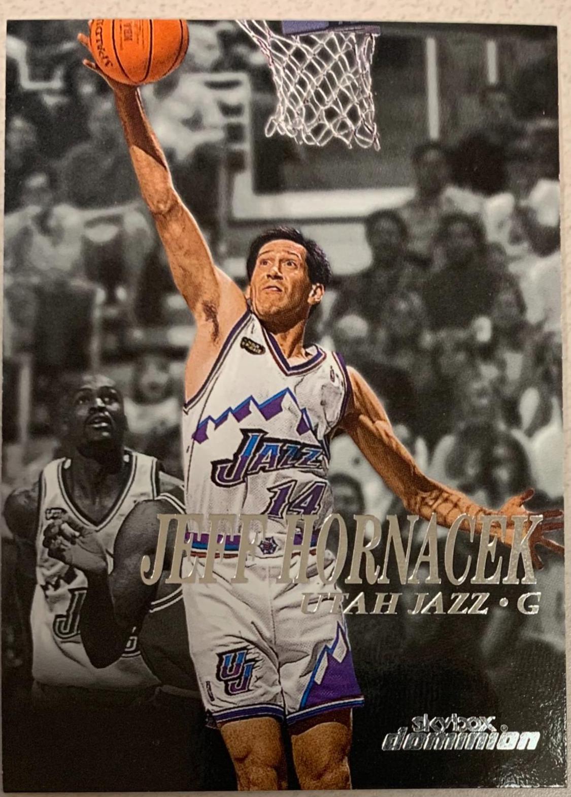 Jeff Hornacek #15 Basketball Cards 1999 SkyBox Dominion
