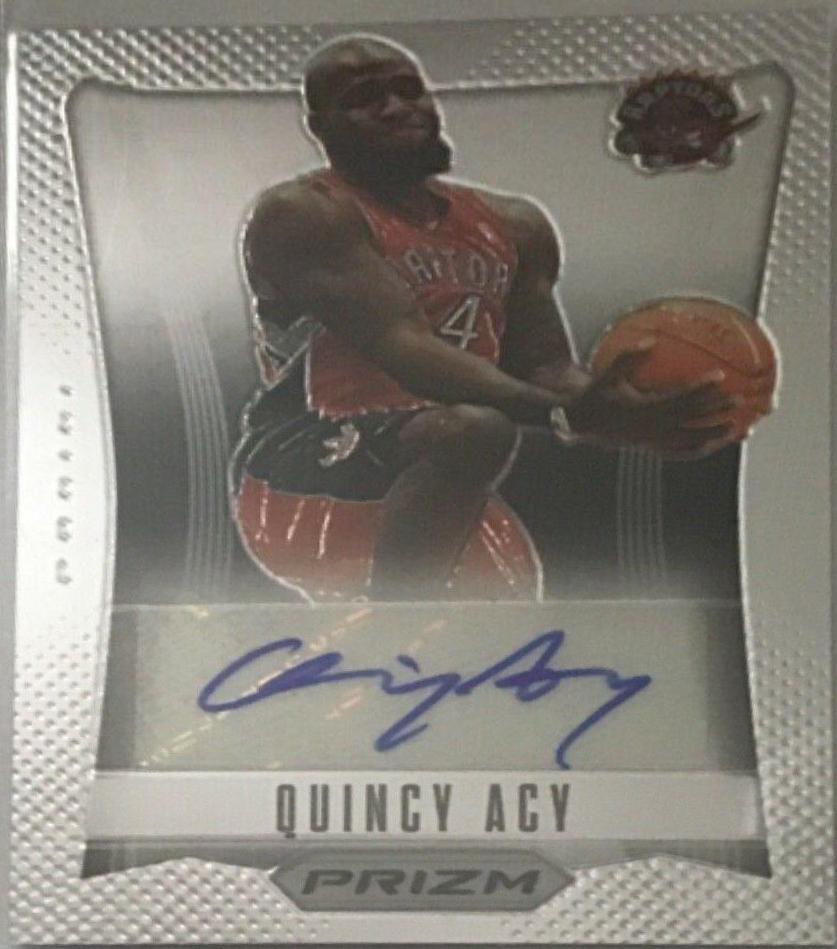 Quincy Acy #67 Basketball Cards 2012 Panini Prizm Autographs