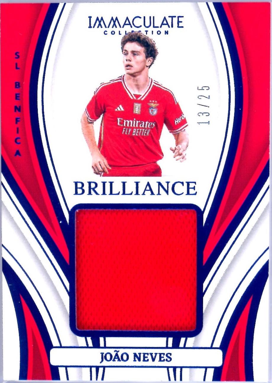 Joao Neves #2 Soccer Cards 2023 Panini Immaculate Brilliance