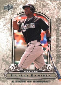 Hanley Ramirez #38 Baseball Cards 2008 Upper Deck A Piece of History