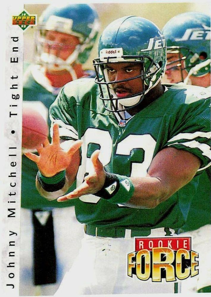 Johnny Mitchell #417 Football Cards 1992 Upper Deck