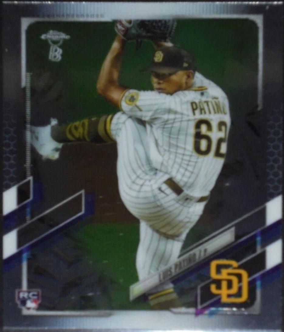 Luis Patino #196 Baseball Cards 2021 Topps Chrome Ben Baller