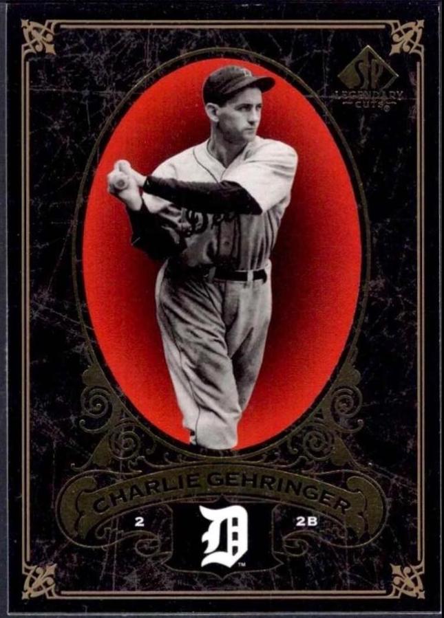 Charlie Gehringer #32 Baseball Cards 2007 SP Legendary Cuts