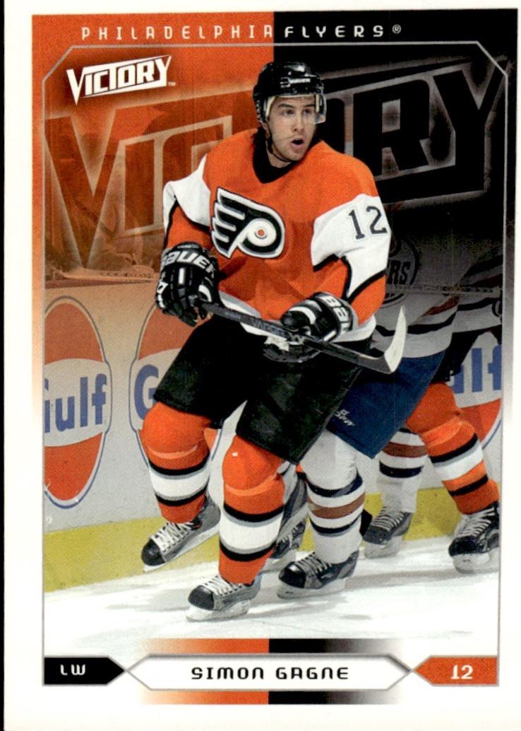 Simon Gagne #141 2005 Upper Deck Victory Hockey