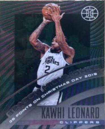 Kawhi Leonard #8 Basketball Cards 2019 Panini Illusions Season Highlights