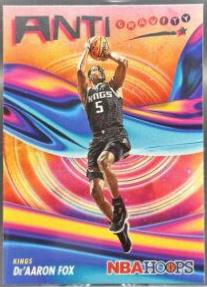 De'Aaron Fox #10 2023 Panini Hoops Anti Gravity Basketball