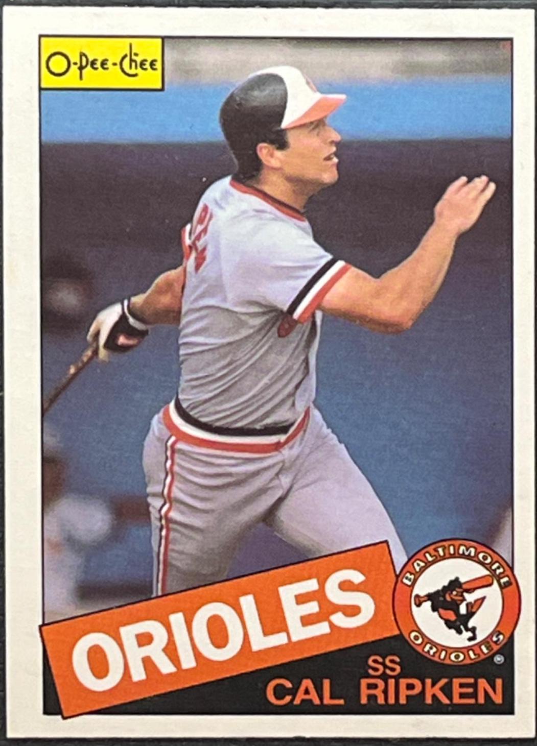 Cal Ripken Jr. #30 Baseball Cards 1985 O Pee Chee