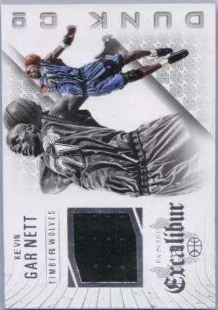 Kevin Garnett #2 Basketball Cards 2014 Panini Excalibur Dunk Co. Jersey
