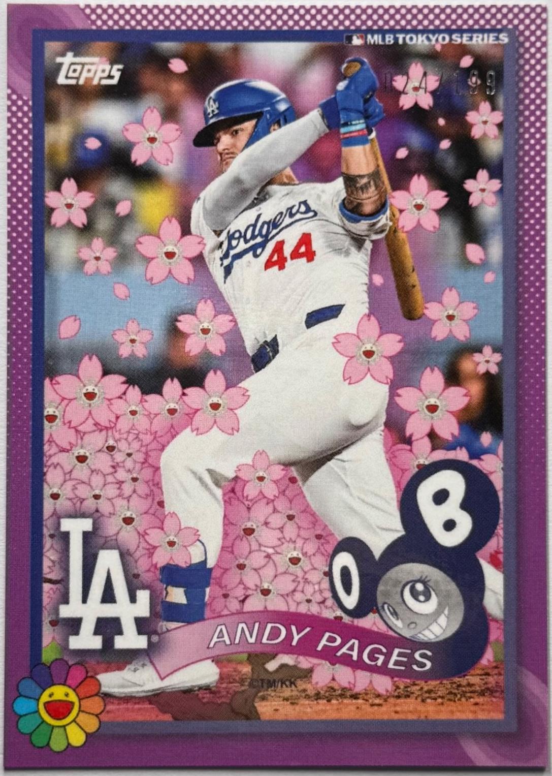 Andyページ Andy Pages [Purple] #17 Prices | 2025 Topps Takashi Murakami