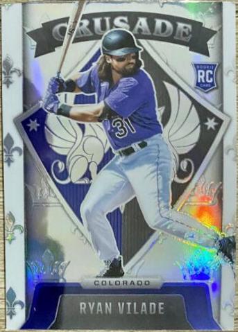 Ryan Vilade #11 Baseball Cards 2022 Panini Chronicles Crusade