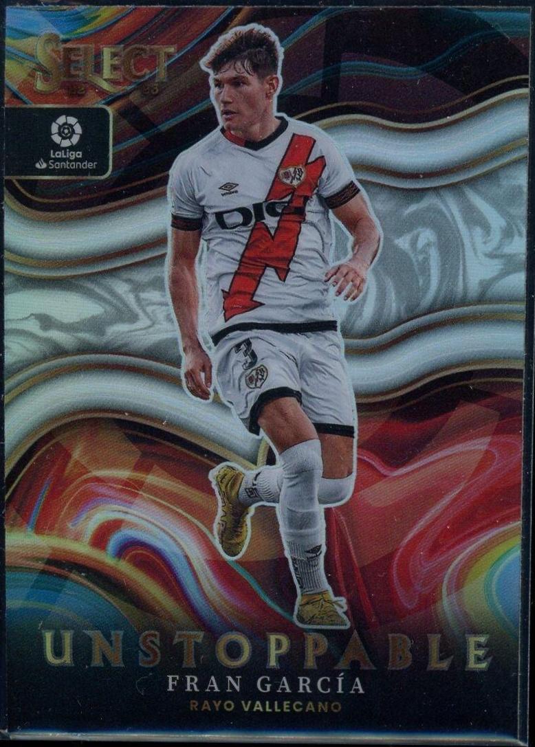 Fran Garcia #12 Soccer Cards 2022 Panini Select La Liga Unstoppable