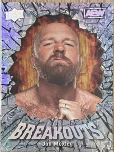 Jon Moxley #BO-30 Wrestling Cards 2022 Upper Deck AEW Breakouts