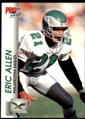 Eric Allen #21 Football Cards 1993 Pro Set
